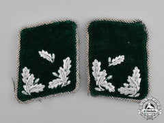 Germany, Third Reich. A Set Of Forest Protection (Fsk) Revierförster Aspirant Collar Tabs