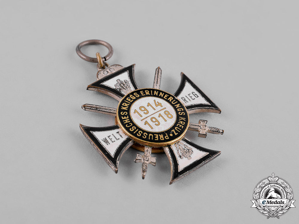 germany,_weimar._commemorative_war_cross_with_swords_for_first_war_combatants_c18-029622