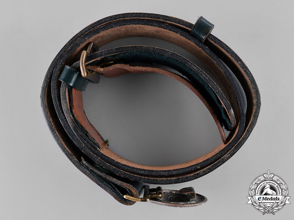 germany,_state_forestry_service._a_hesse/_baden_forestry_service_official’s_service_belt_c18-030055