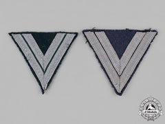 Germany, Wehrmacht. A Grouping Of Wehrmacht Rank Chevrons