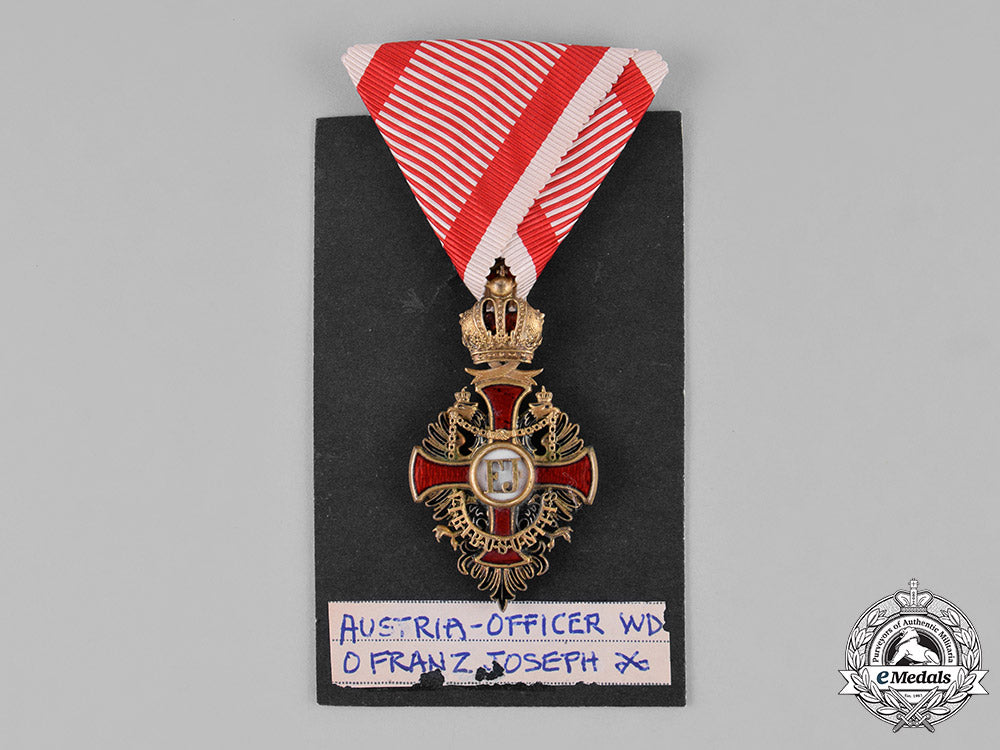 austria,_empire._a_franz_joseph_order,_knight’s_cross,_by_rothe,_c.1917_c18-030574