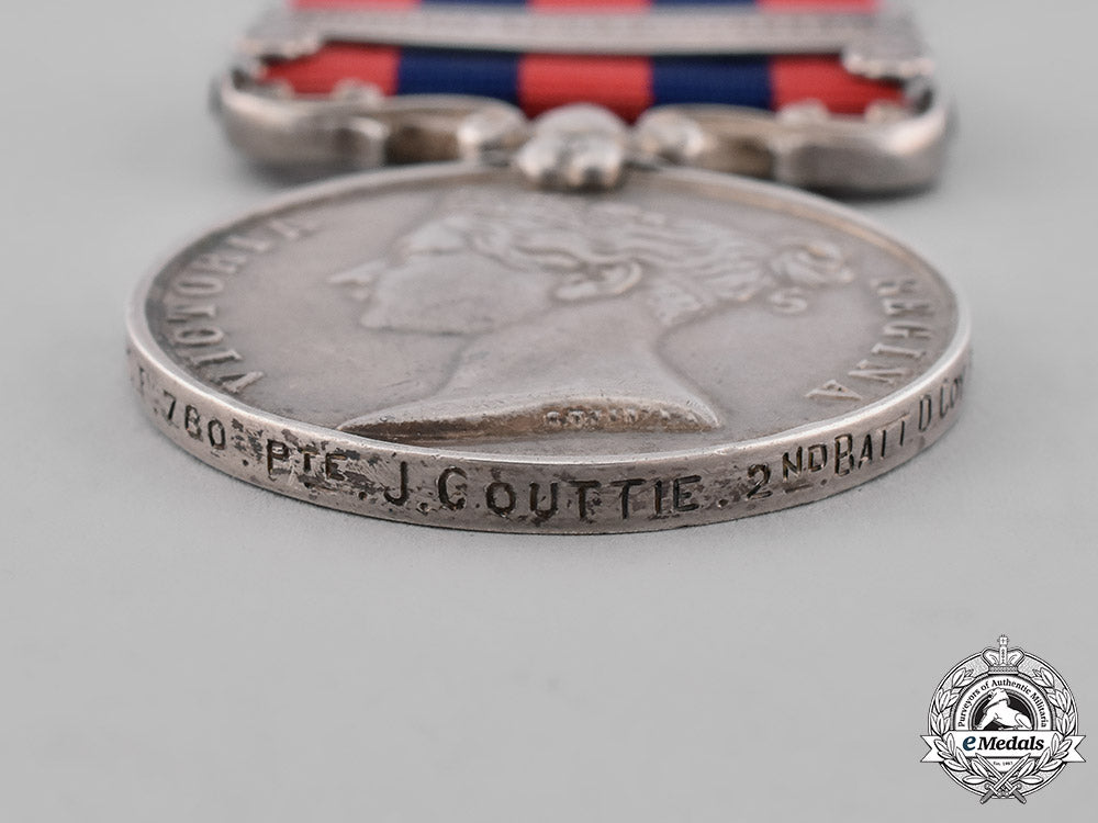 united_kingdom._an_india_general_service_medal1854-1895,_to_private_j._couttie,2_nd_battalion,'_d'_company,_royal_scots_fusiliers_c18-031211