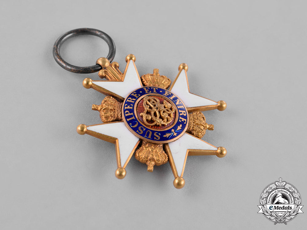 hannover,_kingdom._an_ernst_august_order_in_gold,_i_class_knight,_c.1870_c18-032400