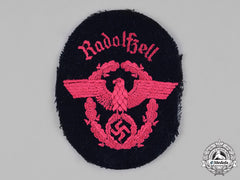 Germany, Feuerschutzpolizei. A Feuerschutzpolizei (Fire Protection Police) Radolfzell Sleeve Patch