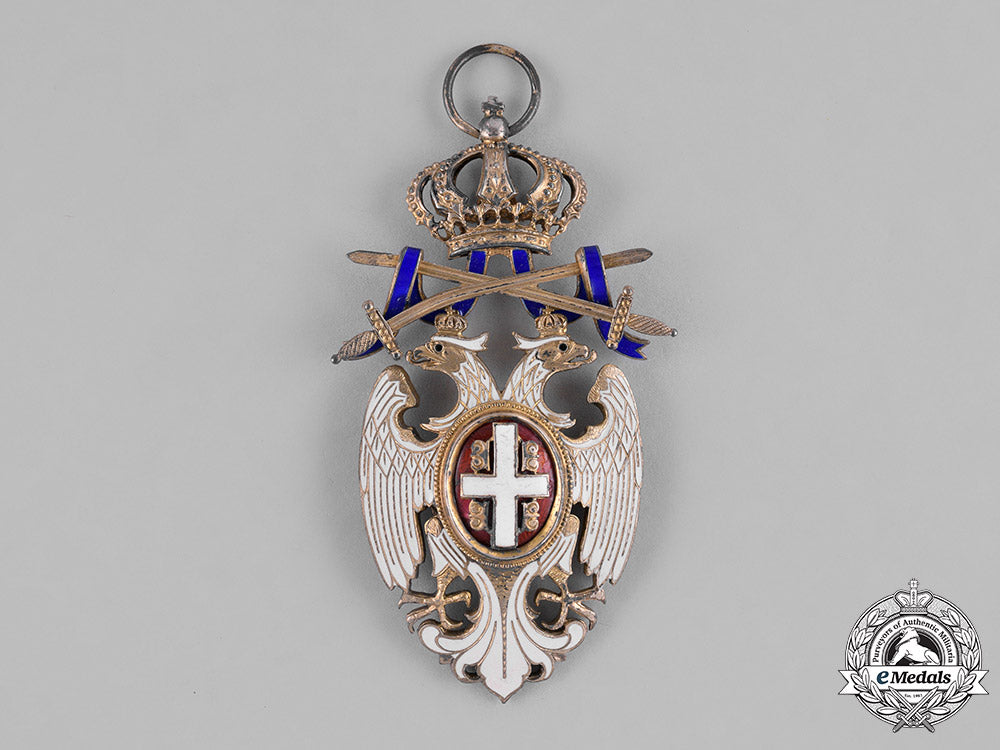 serbia,_kingdom._an_order_of_the_white_eagle,_i_class_grand_cross,_c.1915_c18-035051