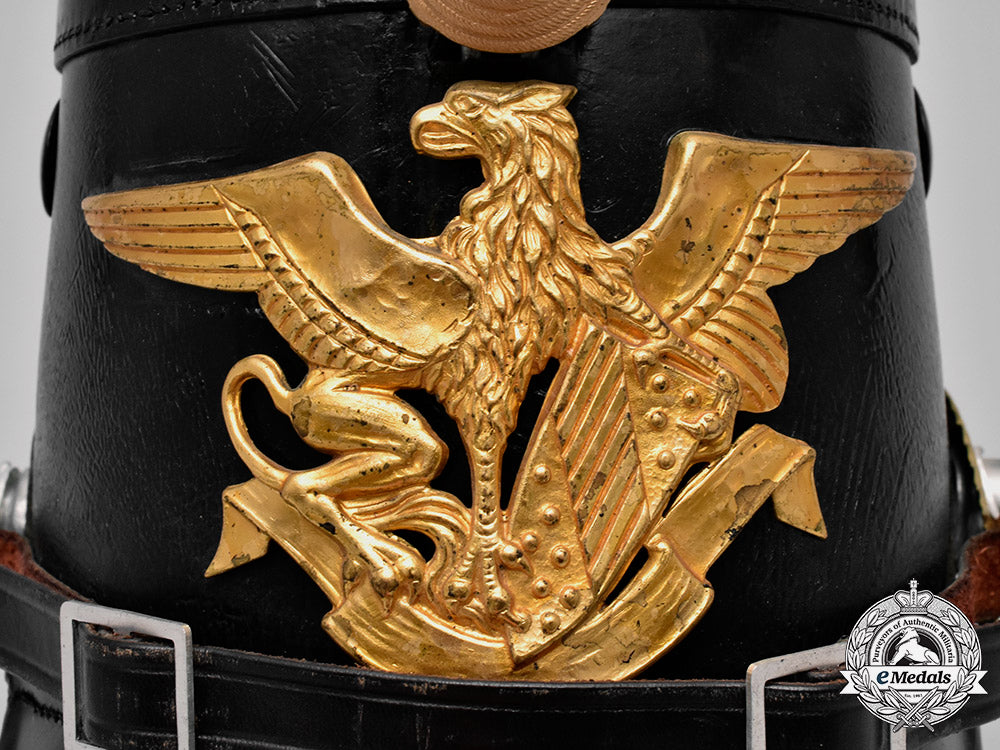 germany,_weimar_republic._a_police_shako_from_the_republic_of_baden,_c.1918-1933_c18-035727