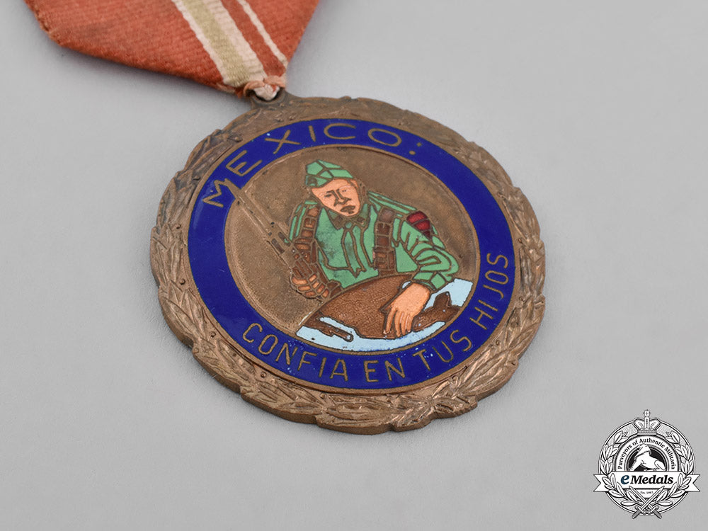mexico,_republic._a_civil_defence_medal_for_patriotic_enthusiasm1943_c18-036117