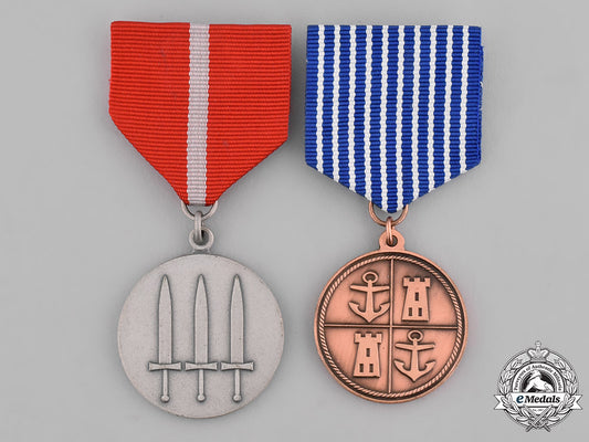 norway,_kingdom._two_medals&_decorations_c18-037089