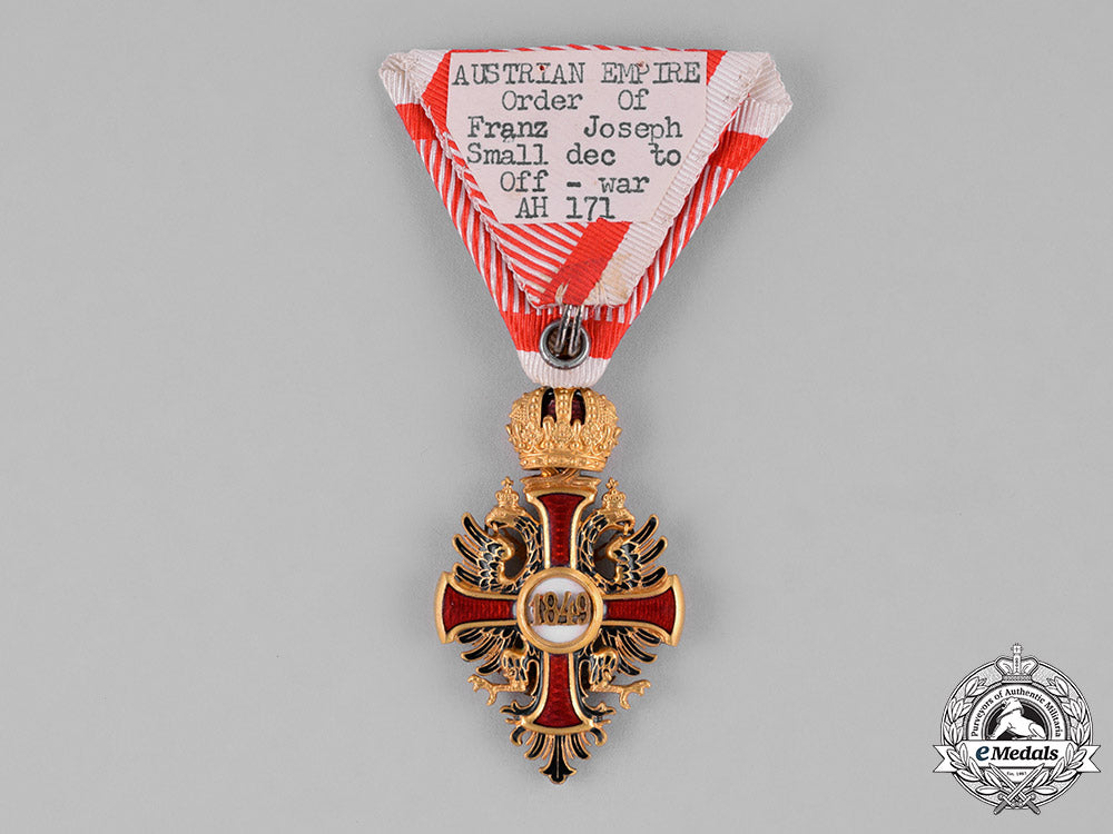 austria,_imperial._an_order_of_franz_joseph,_knight,_by_v._mayer’s_sons,_c.1915_c18-037303