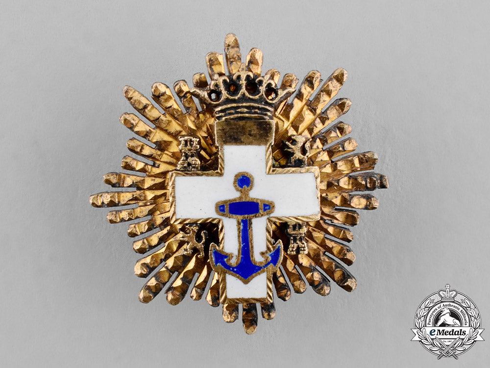 spain,_franco’s_period._a_miniature_order_of_naval_merit,_white_distinction,_grand_cross_star_c.1950_c18-038561