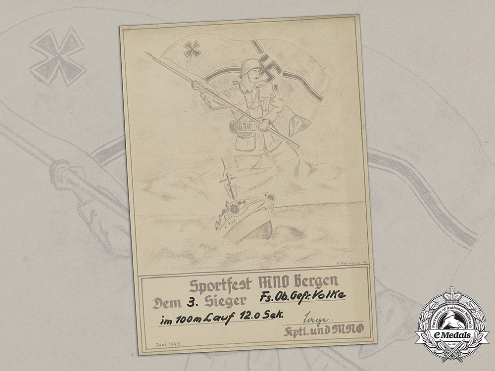 germany,_third_reich._an_award_certificate_for_sportfest_mnd_bergen,_c.1942_c18-039424_1_1