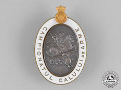 Romania, Kingdom. A Romanian Army Horse Championship Badge