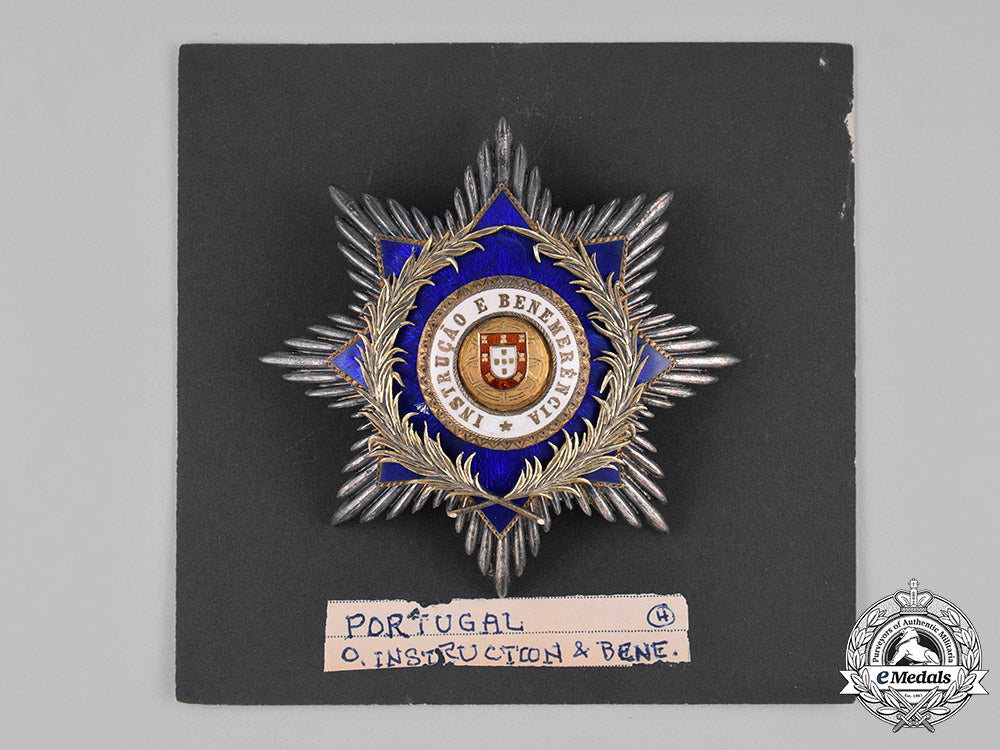 portugal,_kingdom._an_order_of_instruction&_benevolence,_grand_cross_star,_by_frederico_costa,_c.1930_c18-040101
