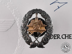 Finland, Republic. A Pilot School Badge and Order of The German Eagle Award Document to Hauptmann Otto Olavi Lumiala