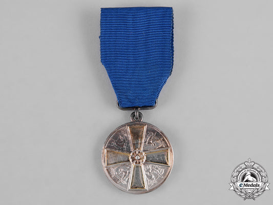 finland,_republic._an_order_of_the_white_rose,_ii_class_silver_grade_merit_medal,_c.1920_c18-044091