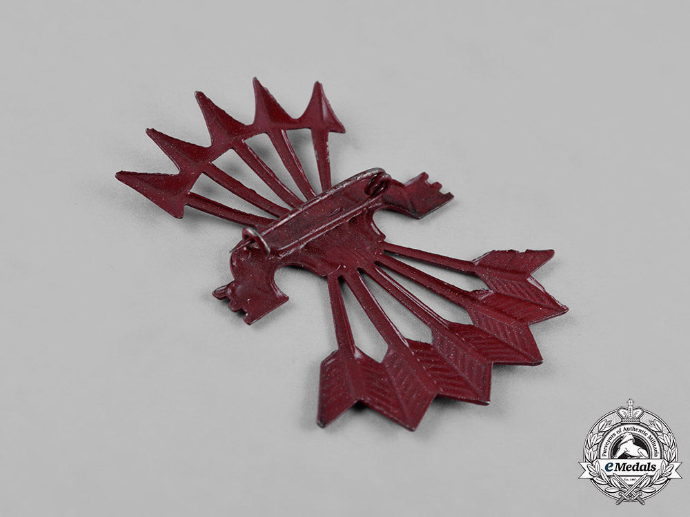 spain,_civil_war._a_spanish_falange_officer’s_badge_c.1936_c18-044256