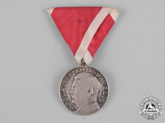 Croatia, Republic. A Ante Pavelić Bravery Medal, Silver Grade Medal, C.1942