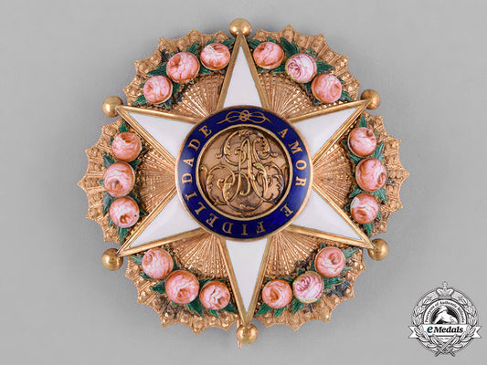 brazil,_independent_empire._an_order_of_the_rose_in_gold,_grand_dignitary_star,_c.1870_c18-045371