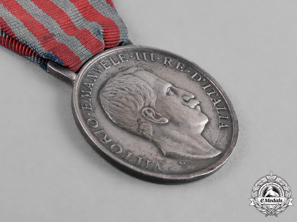 italy,_kingdom._a_medal_for_the_libyan_campaigns,_c.1914_c18-045554