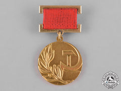 Russia, Soviet Union. A Badge Of The Laureate Of The State Prize In Gold