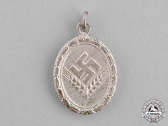 Germany, Rad/Wj. A Silver Grade Reich Labour Service Of Young Women (Rad/Wj) Faithful Service Medal