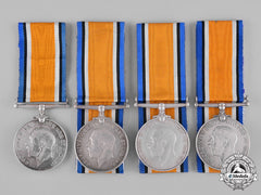 United Kingdom. A Lot Of Four First War British War Medals