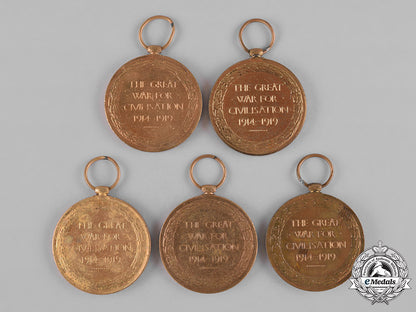 united_kingdom._a_lot_of_five_first_war_victory_medals_c18-047871
