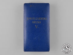 Yugoslavia, Kingdom. An Order Of The Crown, V Class Knight Case