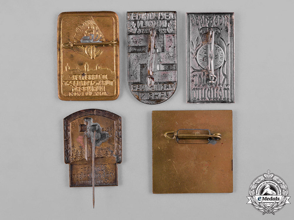 germany,_third_reich._a_group_of_third_reich_period_badges_c18-049237