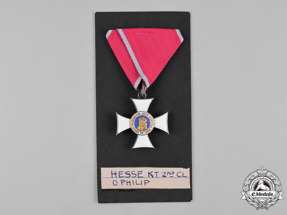 hesse-_darmstadt,_grand_duchy._an_order_of_philip_the_magnanimous,_ii_class_knight,_c.1900_c18-053690