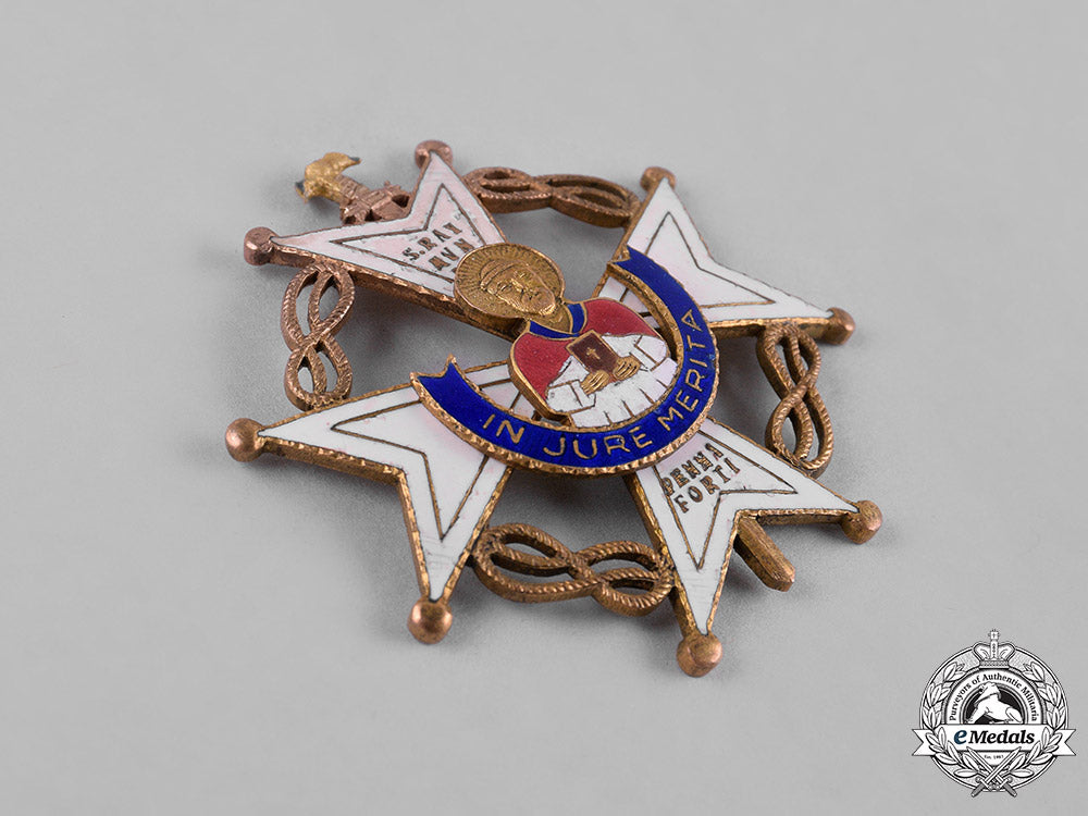 spain,_franco_period._an_order_of_the_cross_of_st._raymond_of_peñafort,_ii_class_distinguished_cross,_c.1950_c18-053800