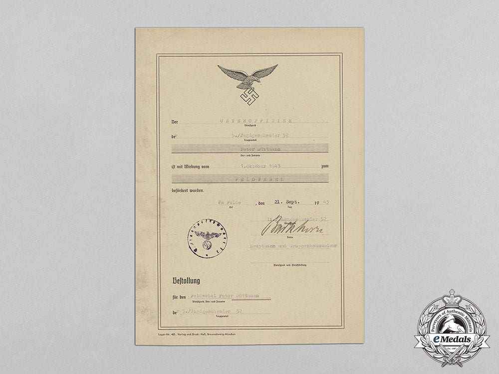 germany,_luftwaffe._an_outstanding_document_group_to_ace_leutnant_peter_düttmann,152_victories_c18-0539