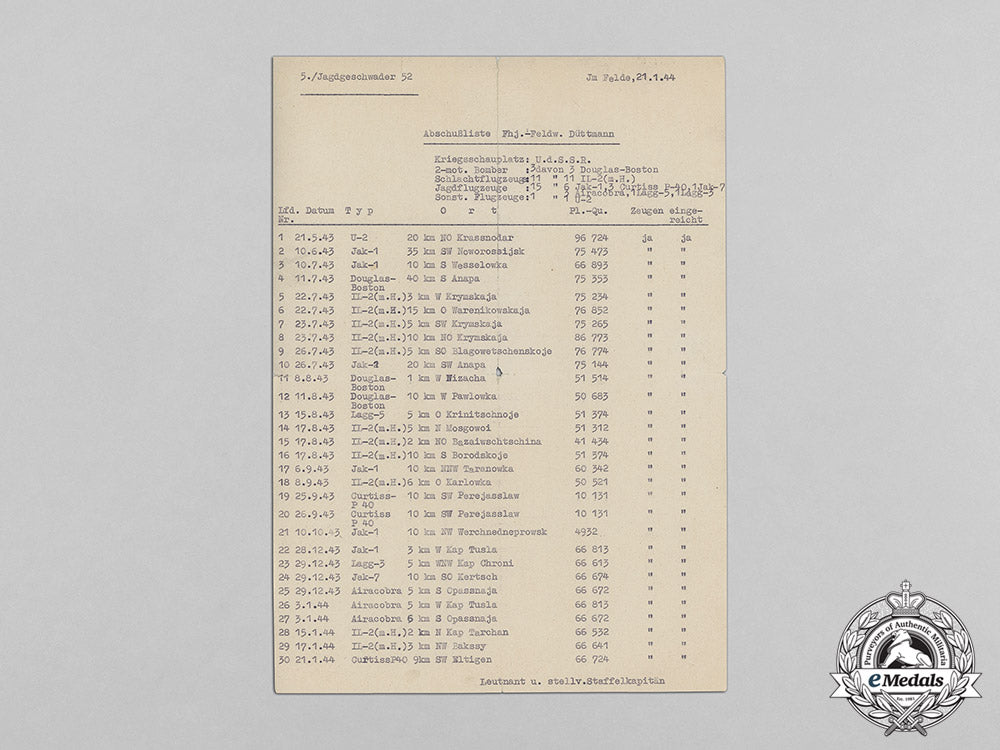 germany,_luftwaffe._an_outstanding_document_group_to_ace_leutnant_peter_düttmann,152_victories_c18-0544