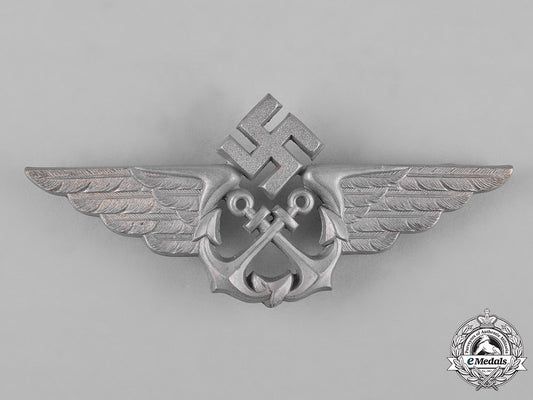 germany,_kriegsmarine._a_kriegsmarine_naval_flight_cap_badge_c18-054665