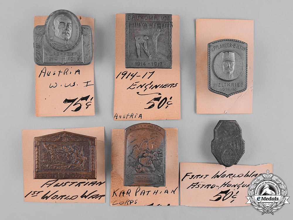austria,_imperial._a_group_of_first_war_period_commemorative_badges_c18-056528_1_1