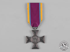Mecklenburg-Strelitz, Duchy. A Military Long Service Decoration, I Class Cross For 21 Years (Nco)