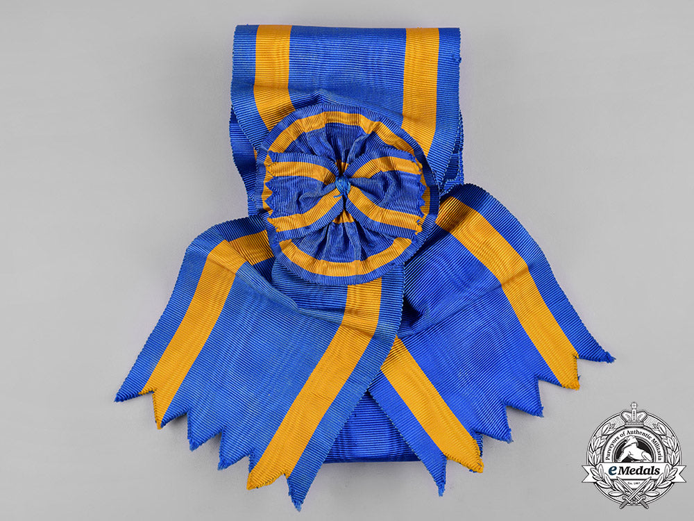 netherlands,_kingdom._an_order_the_lion,_i_class_grand_cross_sash_c19-1046