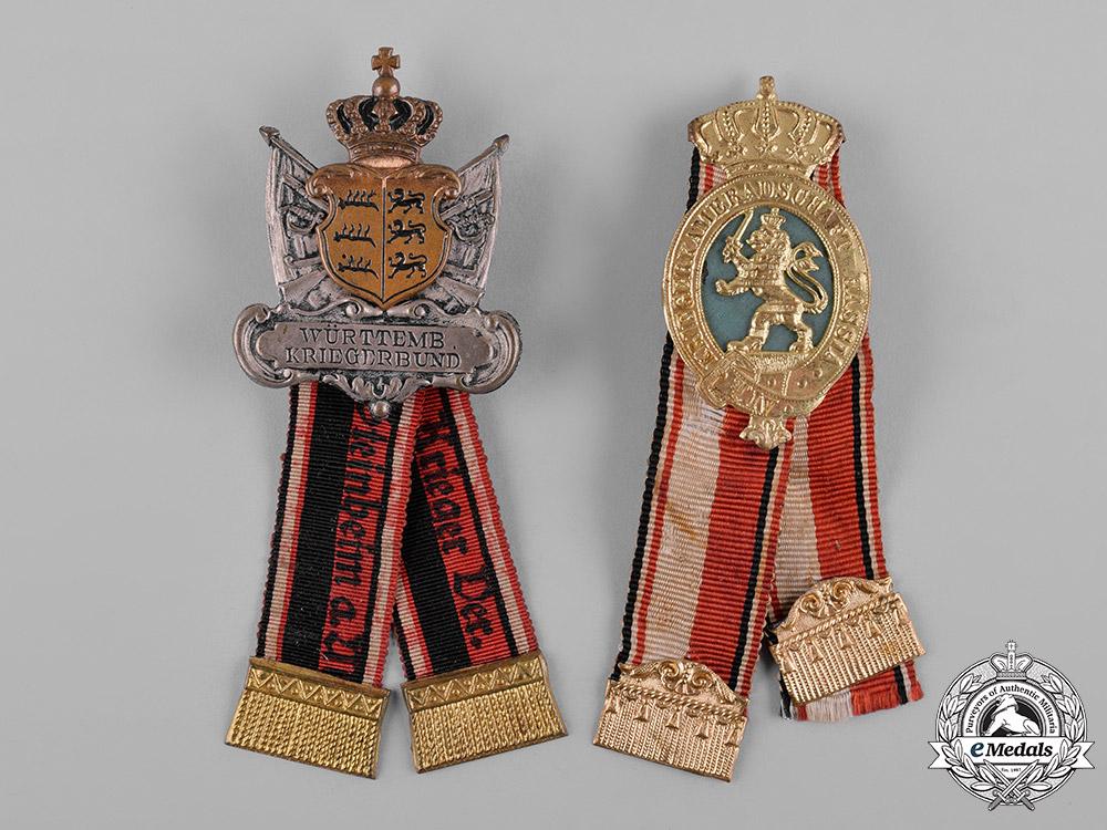germany,_imperial._a_pair_of_warrior_association_membership_badges_c19-131