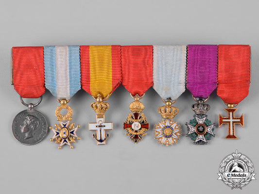 spain,_kingdom._a_superb_miniature_medal_bar_with_seven_decorations,_c.1910_c19-2375_1_1