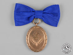 Germany, Rad/Wj. A Gold Grade Reich Labour Service Of Young Women (Rad/Wj) Faithful Service Medal