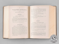 Germany, Imperial. Das Buch Der Ritterorden Und Ehrenzeichen, 1856