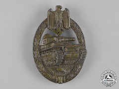 Germany, Wehrmacht. A Panzer Assault Badge, Bronze Grade, By Hermann Aurich