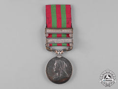 United Kingdom. India Medal 1895-1902, To Private N. Jacob, 2Nd Battalion, Royal Irish Regiment