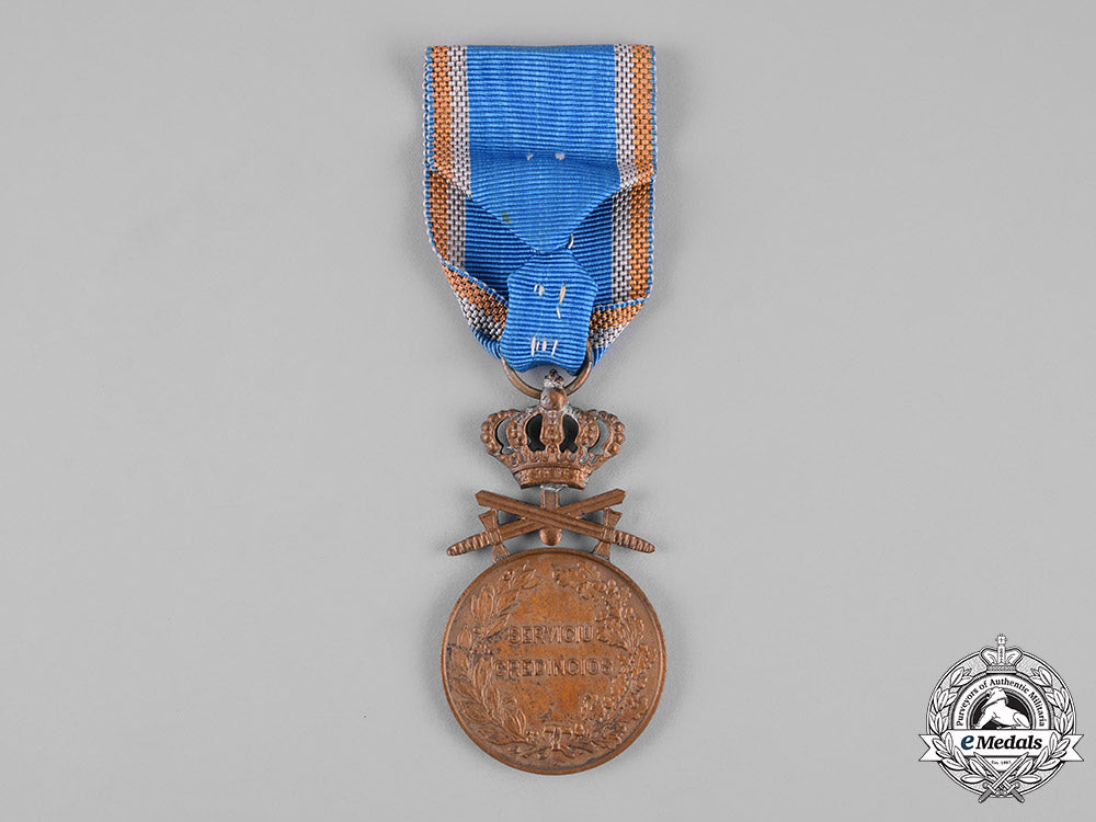 romania,_kingdom._a_long_service_medal,_iii_class_bronze_grade_with_swords,_c.1940_c19-6531