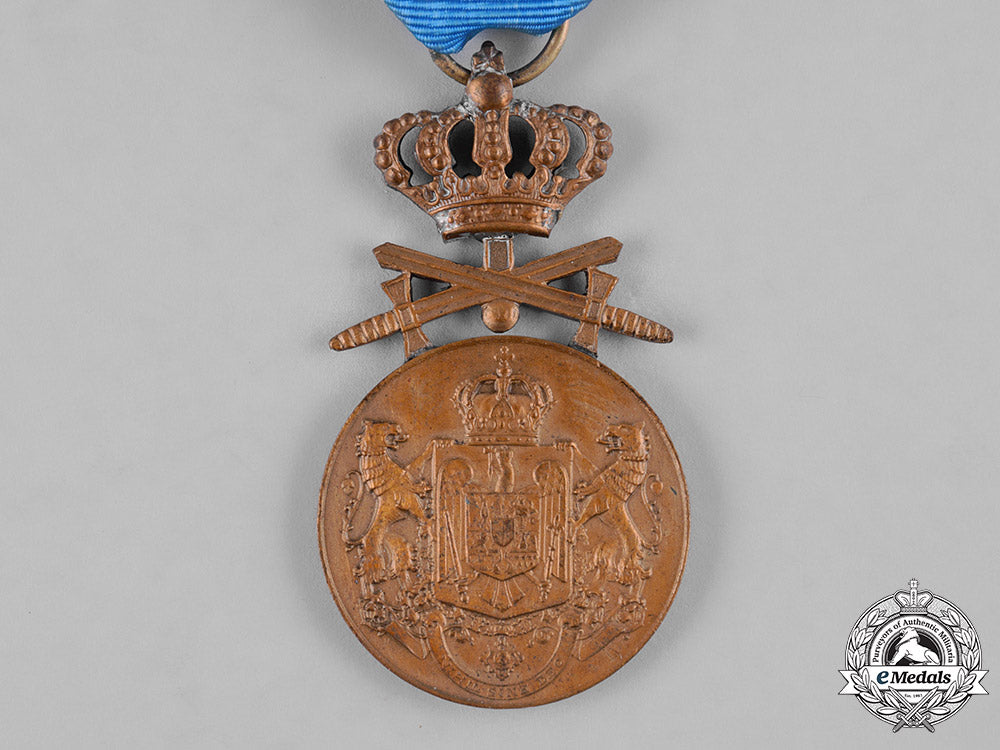 romania,_kingdom._a_long_service_medal,_iii_class_bronze_grade_with_swords,_c.1940_c19-6532