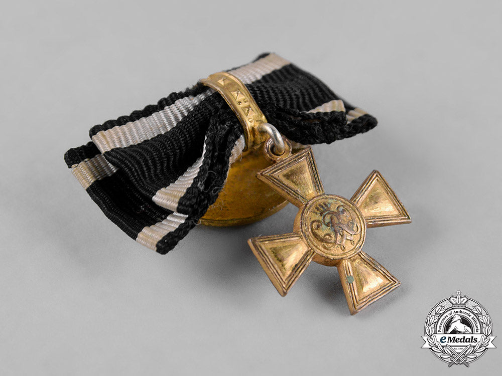 prussia,_state._a_miniature_golden_military_merit_cross,_by_j._godet&_sohn_c19-8740_1