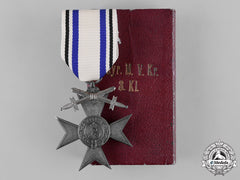 Bavaria, Kingdom. A Military Merit Cross, Iii Class With Swords, With Case