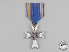 Estonia, Republic. A White Cross Of The Home Guard, Iii Class
