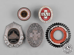Germany, Weimar. A Lot Of Weimar Republic Badges