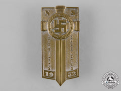 Germany, Nsdap. A 1932 Reich Youth Day Badge By Ferdinand Hoffstätter